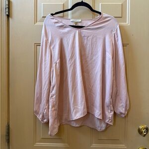 DownEast Soft Pink Women's Blouse
